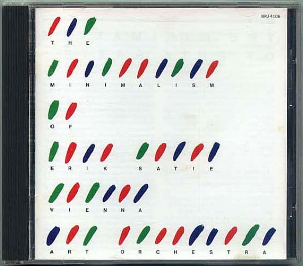 ジャズCD● ウィーン・アート・オーケストラ The Minimalism Of Erik Satie