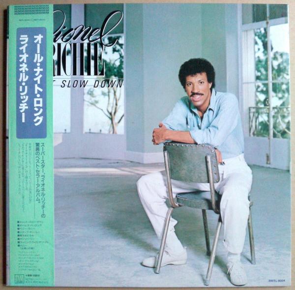 LP● Lionel Richie ライオネル・リッチー Can't Slow Down