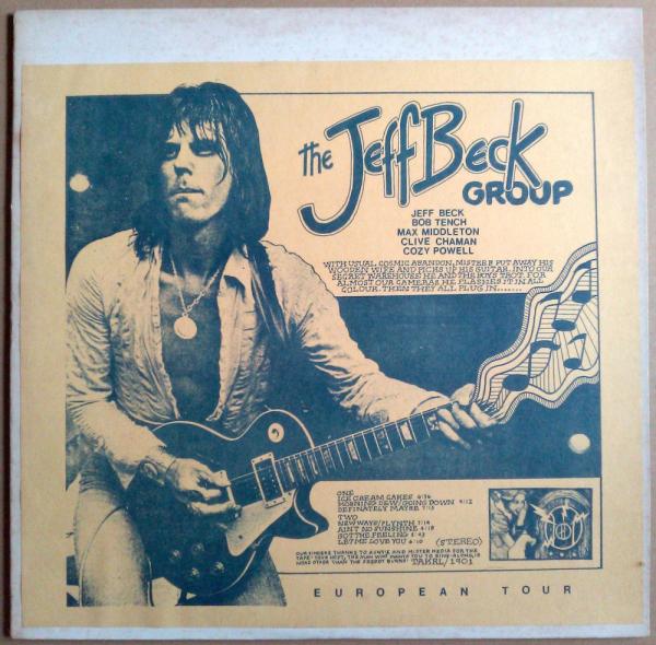 LP● Jeff Beck ジェフ・ベック European Tour
