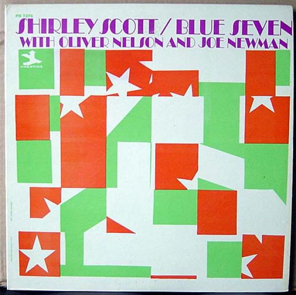 LP●シャーリー・スコット「ブルー・セヴン」Prestige VAN GELDER