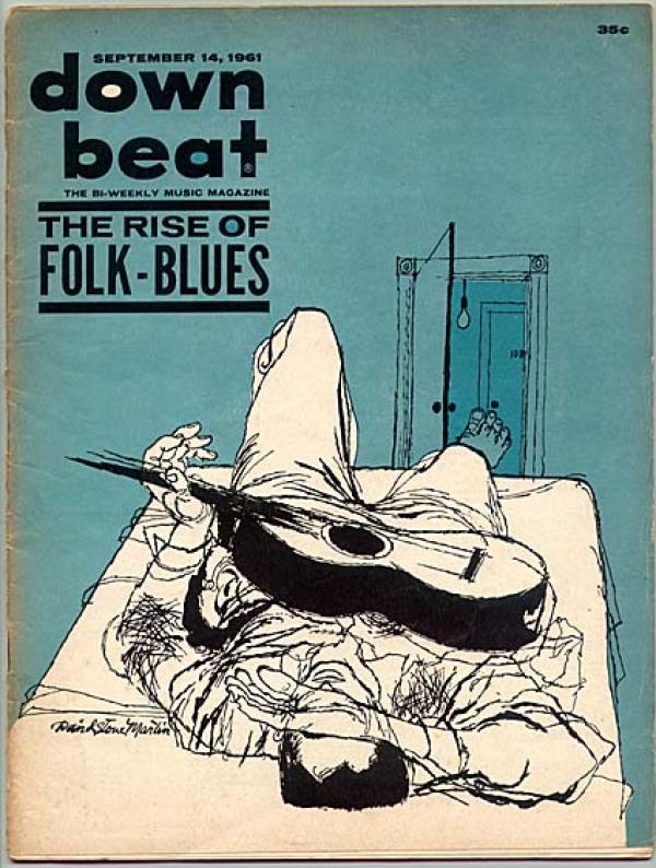 米ダウンビート誌 1961年9月14日号 「フォークブルース」