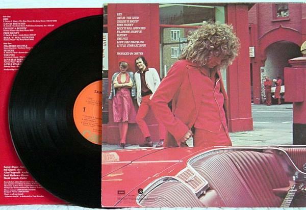LP●サミー・ヘイガー ソロ・アルバム 「レッド」収録