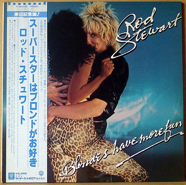 LP● ロッド・スチュアート「スーパースターはブロンドがお好き」