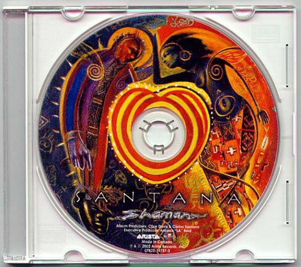 CD● サンタナ シャーマン ジャケ無し