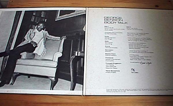 LP●ジョージ・ベンソン「ボディ・トーク」RVG