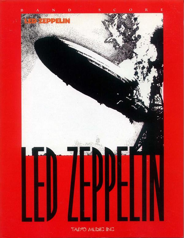 バンドスコア● LED ZEPPELIN レッドツェッペリン ファーストアルバム