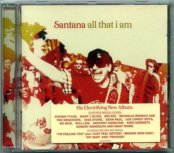 CD● サンタナ SANTANA オールザットアイアム All That I Am