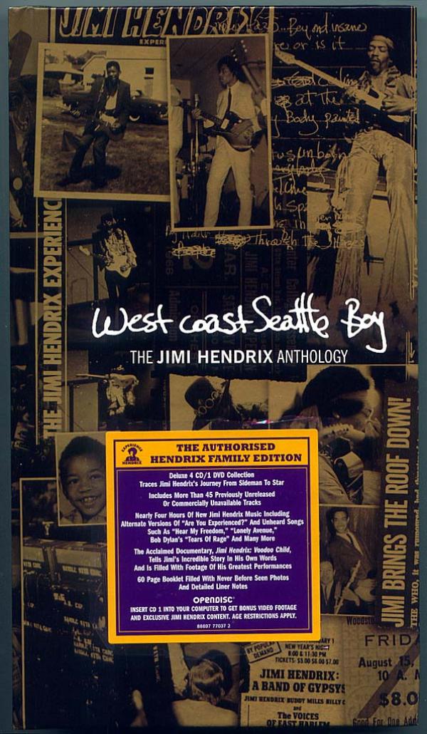 CD● JIMI HENDRIX ジミヘンドリックス West Coast Seattle Boy