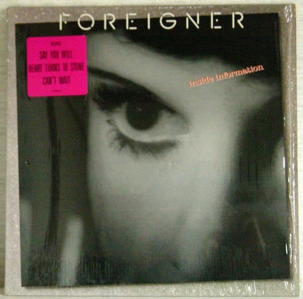 LP● FOREIGNER フォリナー Inside Information
