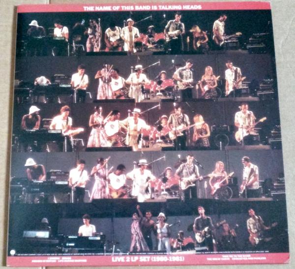 LP● トーキングヘッズ「實況録音盤」