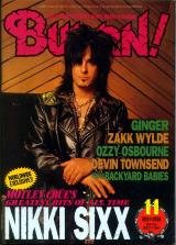 バーン 1998年11月号 No.189 表紙「ニッキー・シックス」