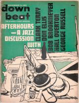 ダウンビート 1961年11月9日号 表紙「アフターアワーズ」